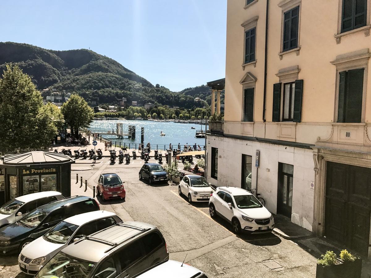 Bed On The Lake Como Monolocale Vista Lago Exterior foto